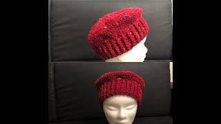 Tuto bonnet béret au crochet [upl. by Parsons]