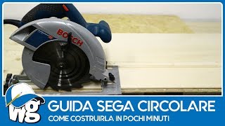 Guida per sega circolare [upl. by Nauqel]