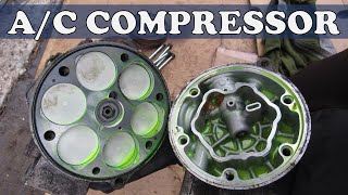 How a Variable AC Compressor Works [upl. by Mehalek]