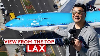 World’s Busiest Airport Sights From Above LAX [upl. by Leesa310]