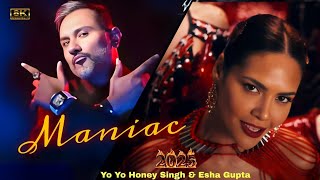 MANIAC  Bonus Track  fromquot Glory  I AM A MANIAC  HONEY SINGH NEW SONG​ esha HydraMusicSong [upl. by Anyl]