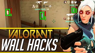 This Is How Valorant Hacks Work Wall Hack Aim bot  More  Valorant [upl. by Elleb]