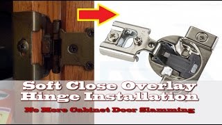 How to install concealed overlay hinges [upl. by Enohsal]