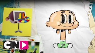 How To Draw Darwin From The Amazing World Of Gumball  Imagination Studios  Cartoon Network [upl. by Ainit]