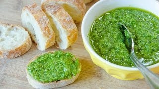 Basil Pesto Recipe [upl. by Nelg831]