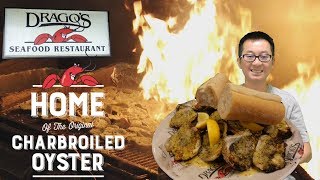 The Perfect Charbroiled Oyster  Dragos Seafood Restaurant  New Orleans  Louisiana [upl. by Ayotna]