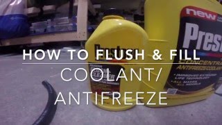 Tutorial Properly Flush Radiator Coolant [upl. by Dodge510]