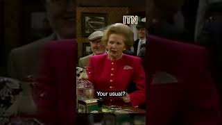 Margaret Thatcher in the Rovers Return 1990 [upl. by Maidie]