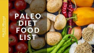 A Better and Easier Paleo Diet Food List [upl. by Kati957]