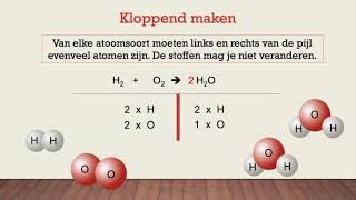 Reactievergelijkingen kloppend maken [upl. by Barclay]