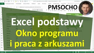 EXCEL  Okno programu excel i praca z arkuszami [upl. by Limbert666]