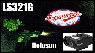 Holosun LS321G Review Budget IR Laser amp Illuminator With Slaved Visible Laser [upl. by Klingel335]