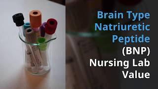 Brain Type Natriuretic Peptide BNP Nursing Lab Values [upl. by Yehs420]