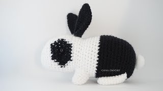 Conejo bicolor amigurumi tutorial [upl. by Worth453]