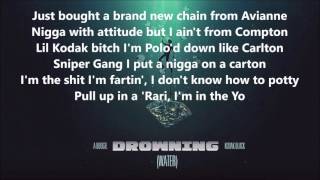 A Boogie  Drowning Lyrics [upl. by Ellette]