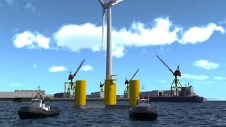 How it works floating offshore wind projects by Michel Chevalet [upl. by Dilks]