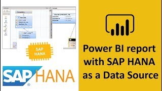 Power BI with SAP HANA as a data source  SAP HANA Power BI connector [upl. by Savell]