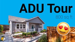 800 Sq Ft Bay Area Accessory Dwelling Unit Tour  Maxable Space [upl. by Morlee946]