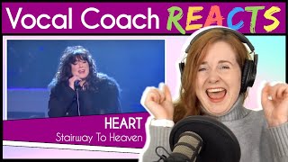 Vocal Coach reacts to Heart  Stairway to Heaven Live at Kennedy Center Honors [upl. by Ettenawtna453]