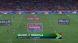 Speedster Senatlas sensational try in final v All Blacks Sevens [upl. by Melisandra]