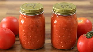 How to Make Homemade Tomato Sauce [upl. by Nosoj496]