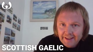 WIKITONGUES Àdhamh speaking Scottish Gaelic [upl. by Abijah]