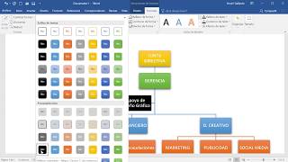 COMO HACER UN ORGANIGRAMA EN WORD [upl. by Yracaz]