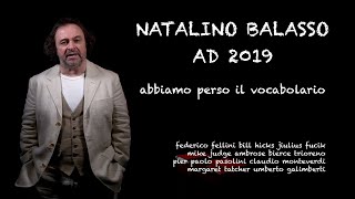 Discorso di capodanno 2019 Natalino Balasso [upl. by Amoakuh163]