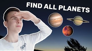 How to Find ALL Planets in the Sky Quick Guide for Beginners [upl. by Jocelyne]