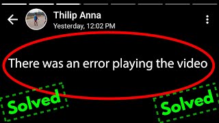 Fix There was an error playing the video in whatsapp status  status video not playing problem fixed [upl. by Watts823]