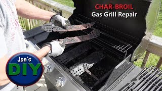 DIY CharBroil Gas Grill Repair  Jons DIY [upl. by Limaj]