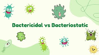 Bacteriostatic Vs Bactericidal [upl. by Esille729]