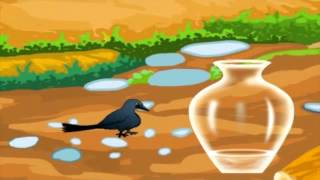 Panchatantra Tales  The Crow The Pitcher [upl. by Zeena]