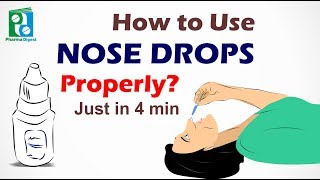 How to Use Nose Drops Properly [upl. by Caneghem]