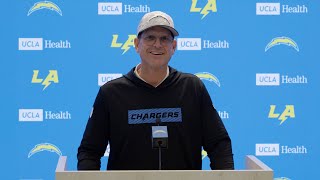 Jim Harbaugh On Texans amp CJ Stroud  LA Chargers [upl. by Nnaaras450]