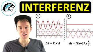 INTERFERENZ Wellen  Physik Tutorial [upl. by Nyrat]