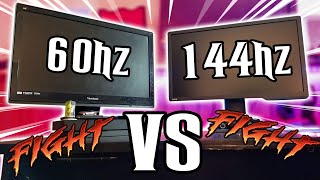 60hz VS 144hz Should YOU Upgrade 2020 [upl. by Lemar]