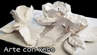 MANUALIDADES con Yeso flores [upl. by Calysta]