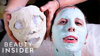 FourLayer Facial Uses Seaweed To Firm Skin  Beauty Explorers [upl. by Kabob506]