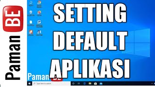 Tips Cara setting Default Aplikasi Pada Windows 10 [upl. by Ida]