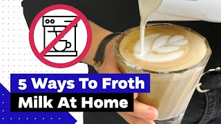 How To Froth Milk At Home Best Milk Frothers Review [upl. by Treble]