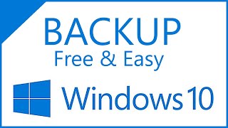 Windows 10 Backup Free Fast amp Easy with built in Windows 10 Backup [upl. by Telracs]