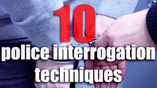 10 Police Interrogation Techniques That You Need To Know About How Do Police Extract Confessions [upl. by Ayhtin]