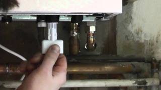 how to fill a worcester bosch 25si boiler with internal filling link [upl. by Oimetra]