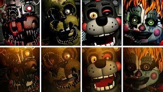 FNAF 6  All Jumpscares Freddy Fazbear Pizzeria [upl. by Lantz948]