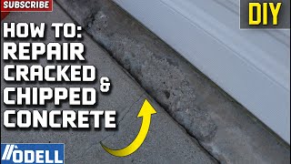 How to Fix and Repair Cracked and Chipped Concrete [upl. by Aurelia]