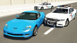 Realistic Police Chases 23  BeamNG drive [upl. by Matheson]