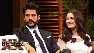 Fahriye Evcen ve Burak Özçivitin Aşk Hikayesi  Beyaz Show [upl. by Eelyrehc]