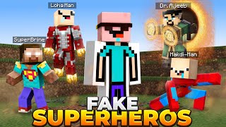 How I Exposed this quotFAKE SUPERHEROSquot Minecraft SMP [upl. by Abagael]