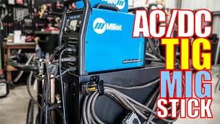 Miller 220 Multiprocess ACDC welder [upl. by Sheffy]